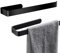 Porte Serviette Murale 30CM Noir Porte Serviettes Mural Autocollant Support Serviette Salle de Bain Porte Serviettes sans Perçage Support de Torchon INOX Peut Etre Utilisé dans Les Chambres, Cuisines