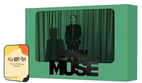 BTS Jimin Album - MUSE Weverse Albums ver.+Pre Order Benefits+BolsVos Exclusive K-POP Giveaways Package