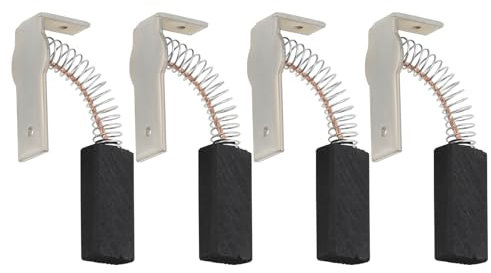 Create idea 2 pares de escobillas de carbono de repuesto compatibles con Powrtouch compatibles con Truma compatibles con Reich MoveControl con escobillas de carbón de resorte, 24 x 10 x 6 mm