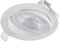 EMOS - LED-Einbauleuchte GERI, schwenkbar 90°, dimmbar - CCT Lichtfarbe (2700/4000/6500K) - 780lm - 6,5W (statt 60W Glühbirne) - 30 000 Std. - Abstrahlwinkel 36° - für Innenbereich - Ø 10,5cm - weiß