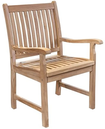 dasmöbelwerk Gartenstuhl Moritz Armlehnstuhl Massivholz Teak Stuhl