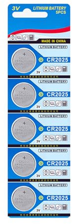 Reliability Performances CR2025 3V Lithium Button Batteries CR2025 Battery 3V Lithium Batteries For Car Key And Watches