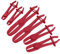 Hose Pinch Off Pliers, 6-Piece Heavy Duty Ratcheting Clamp Set, Non-Slip Pipe and Pinch Tools for Plumbing, Electrical Projects, Radiator Repairs and Industrial Home Use
