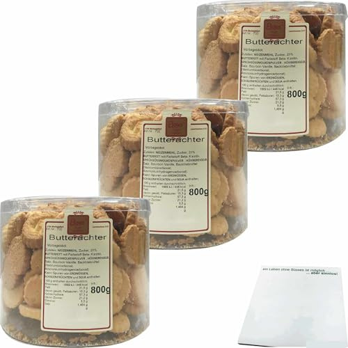 usy Bundle für Esser Butterachter 3er Pack (3x800g Runddose) + usy Block