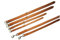 Heim 3875507 Halsband genäht, Tobacco, 22/50 cm, Cognac