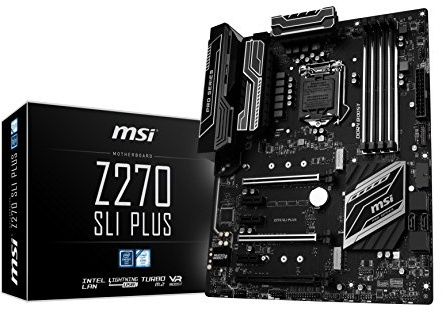 MSI Z270 SLI PLUS Pro Series Intel DDR4 HDMI USB 3 SLI ATX Tarjeta madre