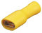Yellow Female Spade 9.5mm Fully Insulated terminals - (Pack of 10)