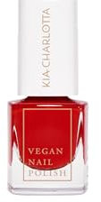 Kia-Charlotta 100% Veganer Bio Nagellack Hustle (Beerenrot) |Tierleidfrei & Made in Germany - Schadstoffarm & bis zu 87% Natürlich | Langanhaltend & Volldeckender Nagellack Schnelltrocknend, 5ml
