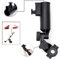 LL-Golf ® Golf Trolley Universal Schirmhalter V2 mit 3 Distanzelementen zum Befestigen (2,5/3,0/3,5cm) / mit 2 verstellbaren Gelenken/Cart Halter/Umbrella holder