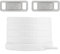 YLOKO Air Force 1 Original Laces with AF1 metal tags, 47” Flat Replacement Shoelaces for Air Force Ones Men Women Sneakers - White laces + Matte Silver Shoe Charms