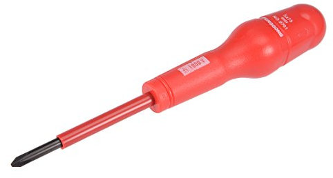 sourcing map 1000v Phillips Insulated Magnetic Electrical Screwdriver #1 x 3 Inch