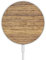 MMORE - Chargeur sans Fil avec matériau Organique et Bois | Compatible avec iPhone, Samsung, Google Pixel (Bois de Noyer américain)