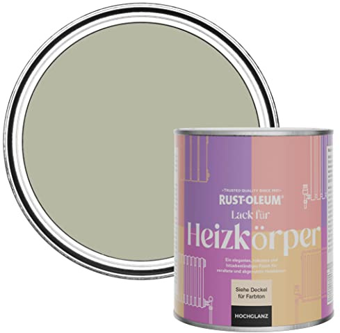 Rust-Oleum Brown Heat Resistant Radiator Paint in Gloss Finish - Tanglewood 750ml