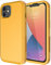 Diverbox Schutzhülle für iPhone 11, stoßfest, sturzsicher, Displayschutzfolie aus gehärtetem Glas, robuste Schutzhülle für Apple iPhone 11, Gelb