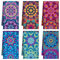 Boyiee Mandala-Küchentücher, saugfähig, Boho-Geschirrtücher, 61 x 40 cm, mehrfarbig, Handgeschirrtücher, Mandala-Liebhaber, Geschenke für Bauernhaus, Küche, Badezimmer, Dekoration, 6 Stück