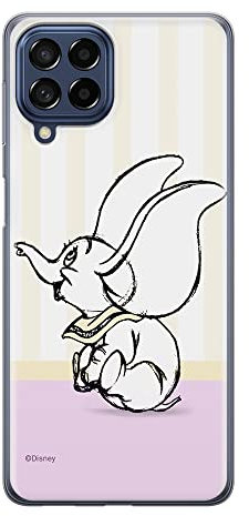 ERT GROUP Handyhülle für Samsung M53 5G Original und offiziell Lizenziertes Disney Muster Dumbo 009 optimal an die Form des Handy angepasst, hülle aus TPU