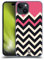 Head Case Designs Rosa Cheurón de Bloque de Color Carcasa rígida Compatible con Apple iPhone 15