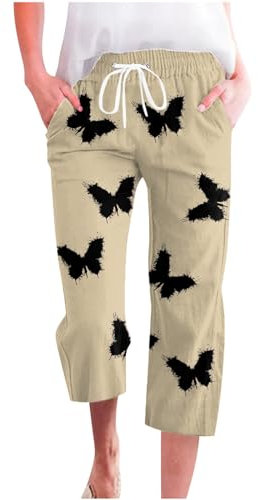 CXKOLD Women's Quarter Pants Waterproof Pants Ladies White Bowls Trousers Flared Trousers Women Sequins Flared Trousers Women 70s Black Wide Leg Trousers Womens Ladies Jeans Size 12 Short Leg