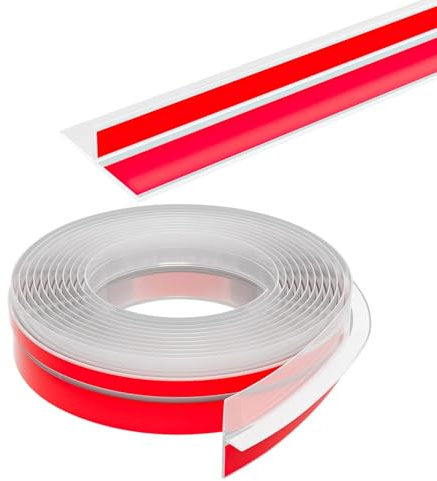 Ainiv T-Shaped Draft Excluder for Doors, 50mm X 6m Draught Excluder, Door Draft Excluder Strip, Weather Stripping Door Sealing Strip, Strong Self Adhesive Doors Draft Stopper for Windows Gaps