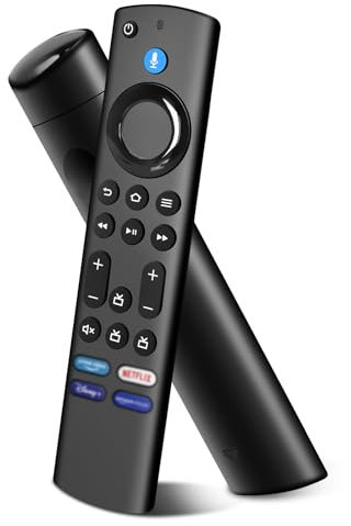Ersatz-Sprachfernbedienung für Sti-ck TV(2nd Gen, 3rd Gen, 4K, 4K Max, Lite, HD), für Sti-ck Cube (2nd Gen, 3rd Gen) und kompatibel mit Toshiba/Pioneer