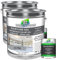 DB Rénovation PEINTURE SOL BETON Industriel - Garage, sous-sol - Extrême trafic intérieur, extérieur - Haute résistance - Gris fenêtre - Kit 11KG + 1L Diluant