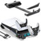Tokluck Soporte Horizontal para PS5 Pro/Slim Disc y Digital, Soporte de Refrigeración para PS5 con Cargador para Playstion 5, Soporte Horizontal para PS5 Slim y Pro (No Apto 2020 PS5 Normal), Negro
