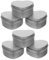 KAILIKETIY 2sets Essential Oil Jar Heart Shaped Candles Candle Jars Candle Making Kit with Hot Plate Drink Jars for Candle Making Candle Beads Crystals Light Candle Cups Tins Tinplate 6pcs*2