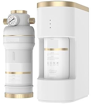 Wasserfilter umkehrosmose, Weißgold MQ7 RO und Vorfilter-Split-Wasserreiniger, Pipeline-Filter-Sediment-Wasseraufbereitung for das ganze Haus Filtersystem