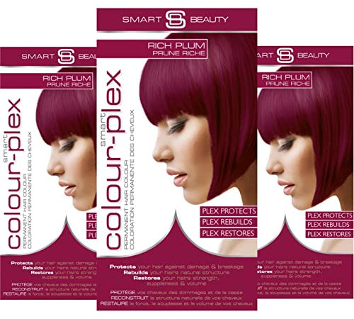 Smart Beauty Tinte Ciruela (Paquete de 3)