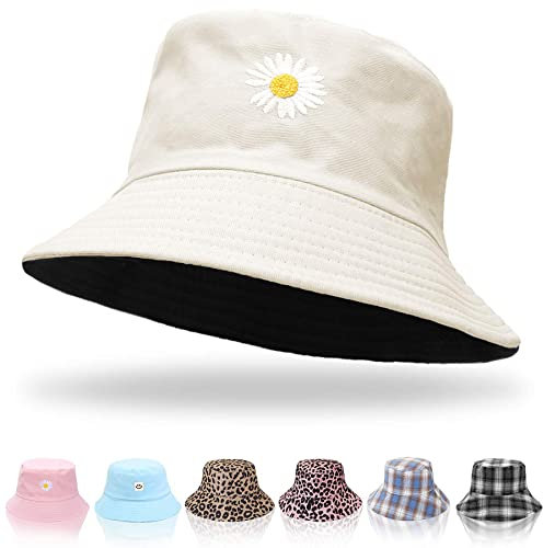 Keho Fischerhut Damen Bunt - Unisex Sonnenhut Bucket Hat Fischerhut Sommerhut Hut Sonnenhut Adumbral Hut for Damen Herren