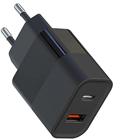 30W Dual Power Adapter USB C Schnellladegerät GAN Adapter Netzteil für iPhone 16 16 Pro 15 15 Pro Max 14 13, IPad Pro,/Mac Samsung Galaxy S25 S24 S23 S22 S21 A55 A54 A53 A35 A34 A33 A14