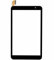 Touch Screen Panel Digitizer (Without LCD Display) Replacement Compatible with Vankyo MatrixPad S8 8 inch Tablet Black