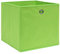 vidaXL 4X Aufbewahrungsbox Zusammenklappbar Spielkiste Regalkorb Faltkiste Korb Kinderbox Box Kiste Faltbox Vliesstoff 28x28x28cm Grün