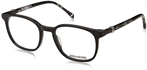 ZADIG&VOLTAIRE VZJ035 Brille, Shiny Black, 49 Kinder, schwarz (Shiny Black)