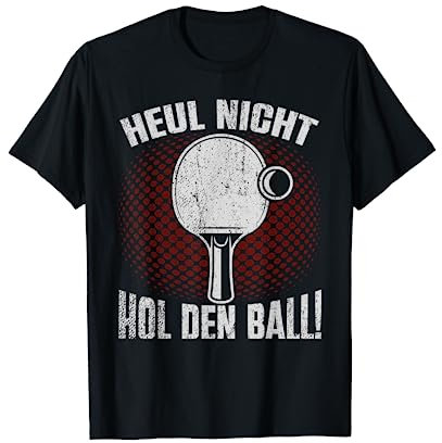 Tischtennis Tischtennisspieler Geschenke Männer Ping Pong T-Shirt