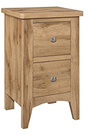 Birlea HAMPSTEAD 2 DRAWER BEDSIDE OAK