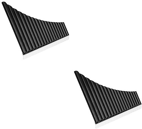 Supvox 2st Panflöte Musikinstrumente Tastatur Schlüsselleiste Anfängerflöte Tastenfeld Bunte Pfanne Keytar Klarinette Pfannenwender Student Multifunktion Pipeline Abs-harz