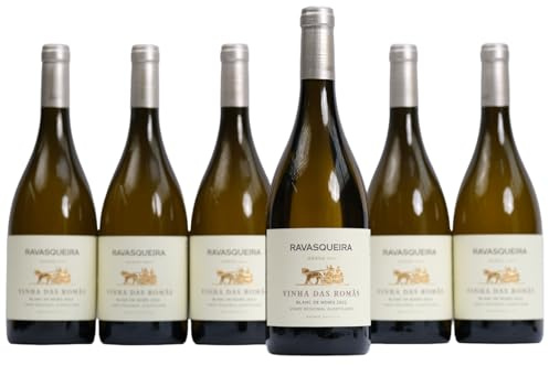 6 Flaschen Vinha das Romas Weißwein (Blanc de Noirs) aus Portugal