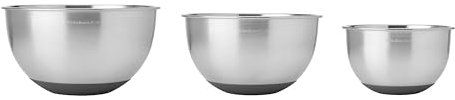 KitchenAid Stainless Steel Mixing Bowls, Set of 3