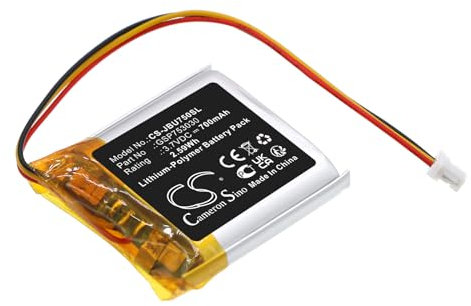 TCTK Akku 700mAh Kompatibel mit [JBL] Tune 700BT, Tune 750, 750BTNC Ersetzt GSP753030