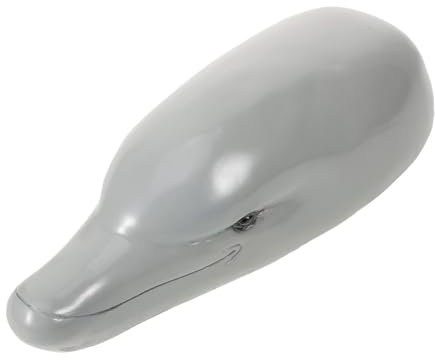 HANABASS Dekorative Gartenfigur Schwimmendes Kopf Ornament Für Teich Und Aquarium Deko Für Innen Und Außenbereiche Lebendige Farben Und Platzsparend Für