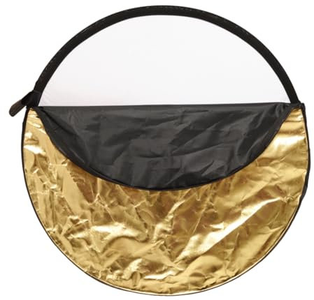 yomoe 5-In-1 Faltbare Runde Reflektoren für Fotografie, Aufheller-Zubehör für Outdoor-Fotoshootings und Hintergründe