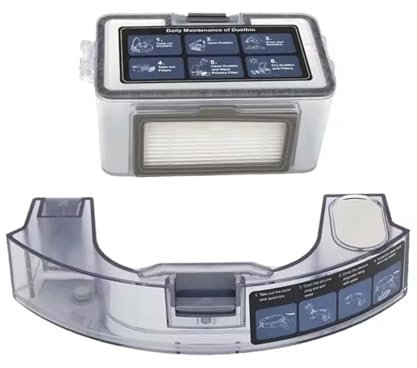 UJMWBHFY Tanque De Agua/depósito De Polvo For Robot Aspirador, Compatible con Cecotec, Conga 999, Kabum, Smart 100, Teendow, BR151, ONSON, BR150/BR151, MANVINS, Piezas De Robot G20(1set)