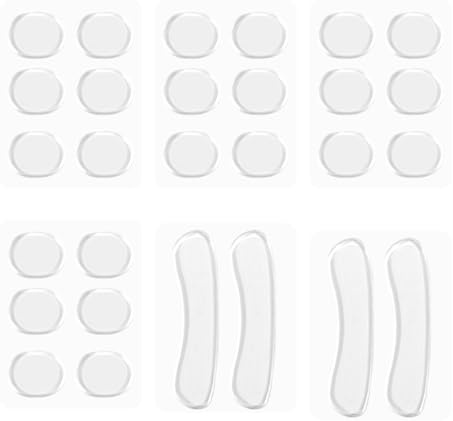 Xnuiasqe 28Pcs Drum Dampeners Gel Pads Silicone Drum Silencers 3 Colors Drum Dampening Pads Drum Mute Pads for Drums Tone Control