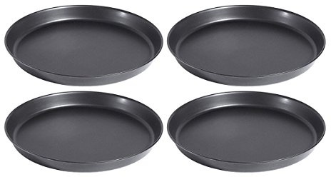TAMLED Pizzablech Ø 18 cm gebördelter Rand Set