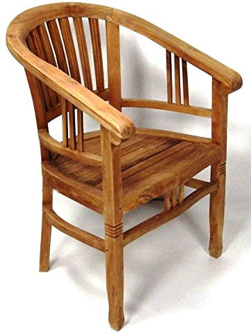 Beho Natürlich gut in Holz 2 Gartensessel Betawi 60x60x84 cm Teakholz Selected Kernholz unbehandelt zusammengebaut