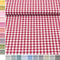 MAGAM-Stoffe Mona Vichy-Karo groß Baumwollstoff Oeko-Tex Meterware 50cm (07. Berry)