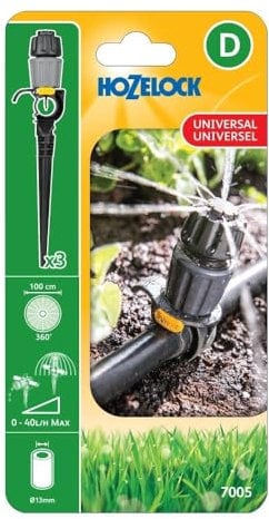 Hozelock Easy Drip Lot de 3 arroseurs universels