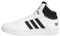 adidas Men's Hoops 3.0 Mid Lifestyle Basketball Classic Vintage Shoes, Core Black/Core Black/Cloud White, 5.5 UK