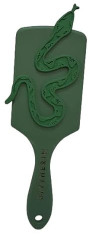Harry Potter Slytherin Haus Paddle Haarbürste Damen Haarkamm Styling Zubehör (Slytherin)